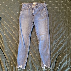 Loft High Waist Skinny Jeans